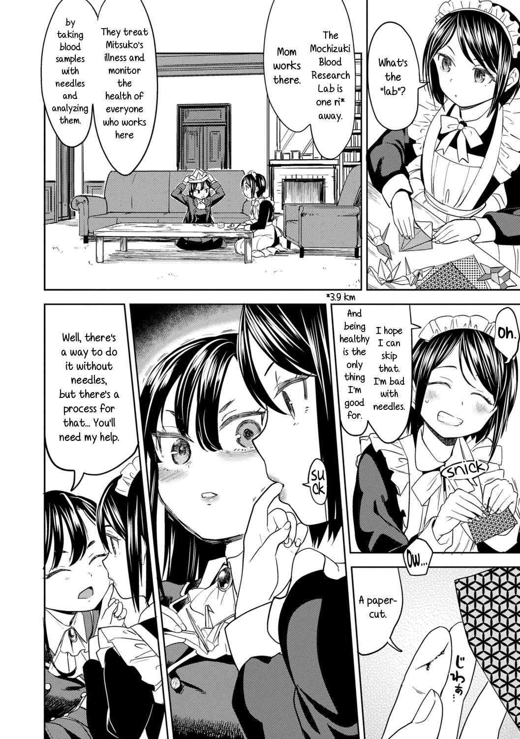 Hentai Manga Comic-The Girl from the Mochizuki Blood Science Lab Ch.1-Read-8